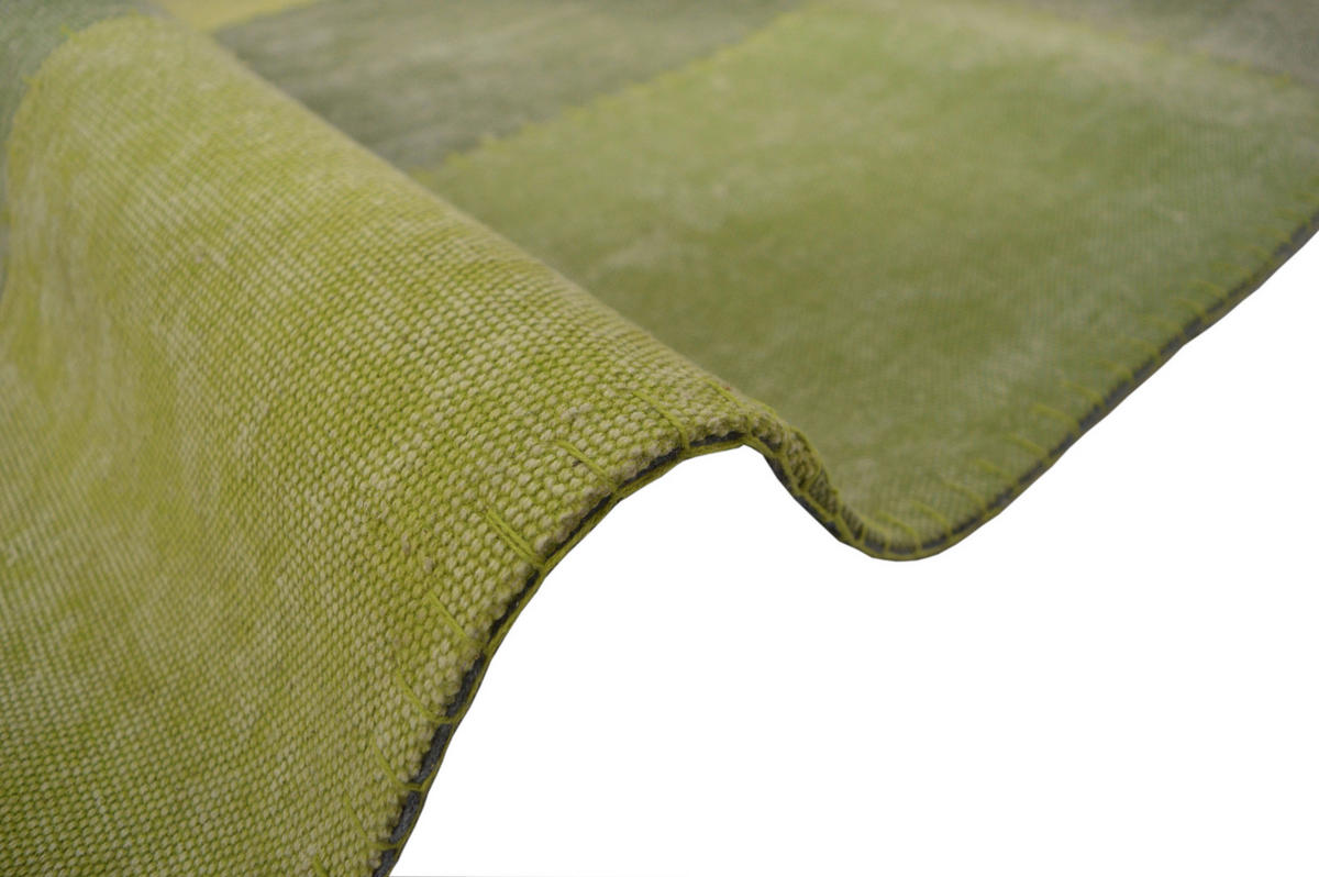 RAVNO TKANA PREPROGA  Lyrical     160/230 cm     zelena, večbarvno  - zelena/večbarvno, Basics, tekstil (160/230cm) - Kayoom