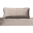 KOPFSTÜTZE - Beige, Design, Textil (57/25/15cm) - Hom`in