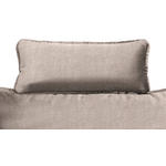 KOPFSTÜTZE - Beige, Design, Textil (57/25/15cm) - Hom`in