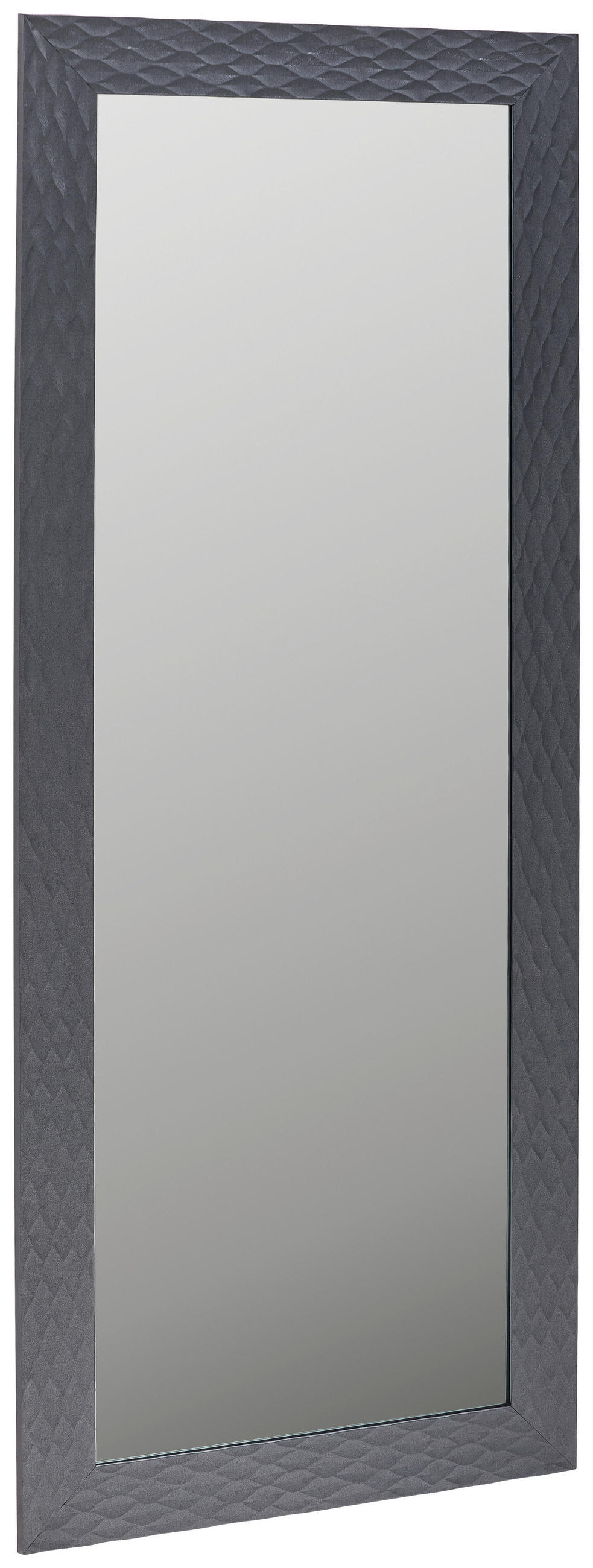 WANDSPIEGEL 70/170/1,6 cm  - Silberfarben/Schwarz, Lifestyle, Glas/Holzwerkstoff (70/170/1,6cm) - Carryhome