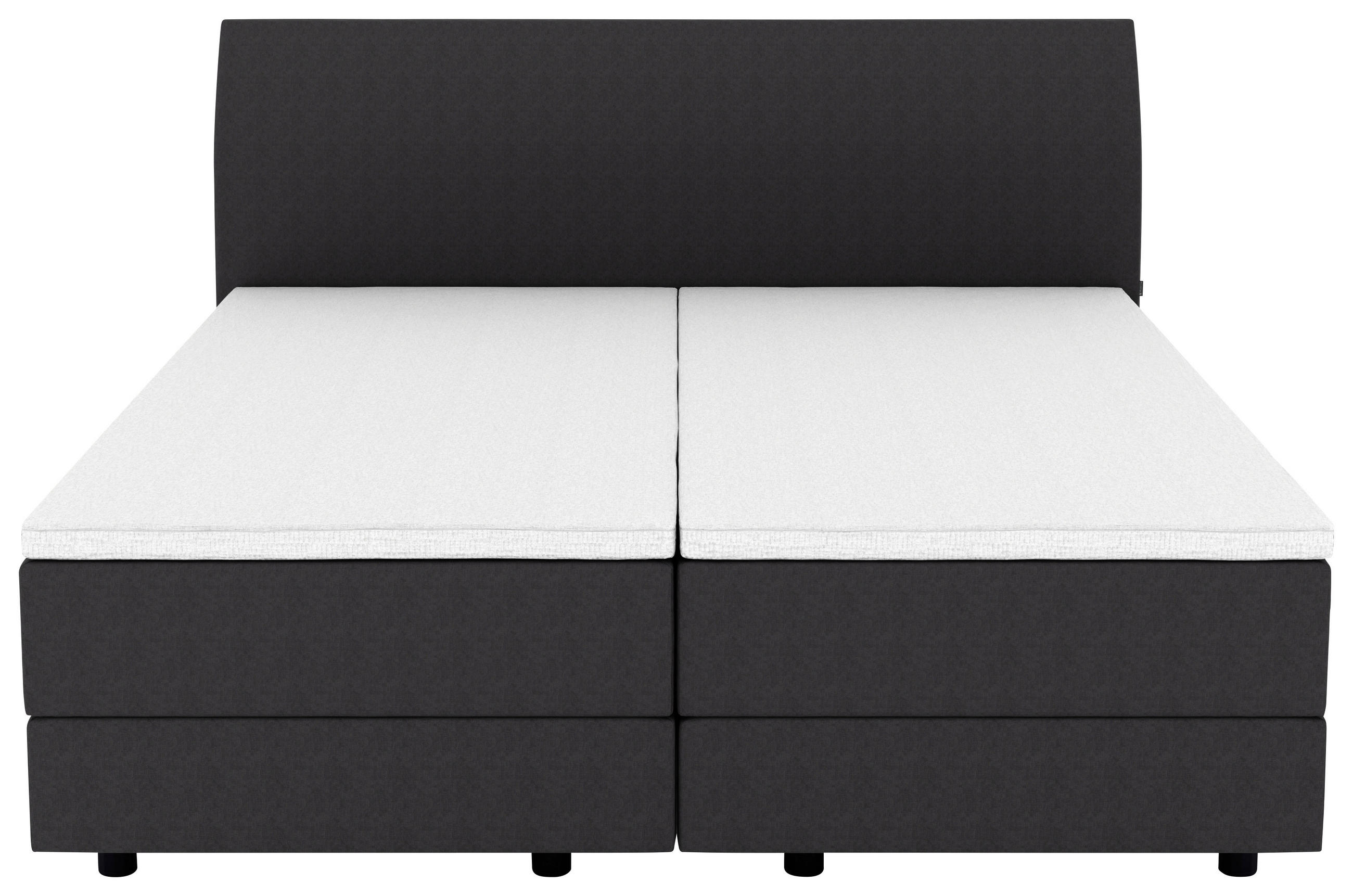 Thumbnail - Musterring Boxspringbett, Grau, Textil, H2 + H4, 7-Zonen, Höhe ca. 22 cm, 180x200 cm, Dgm, Über- und Sondergrößen erhält...