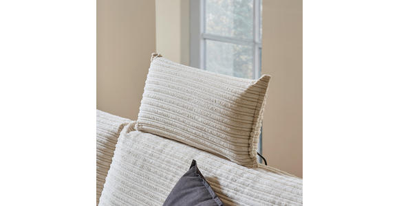 KOPFSTÜTZE - Creme, KONVENTIONELL, Textil (50/25/15cm) - Carryhome