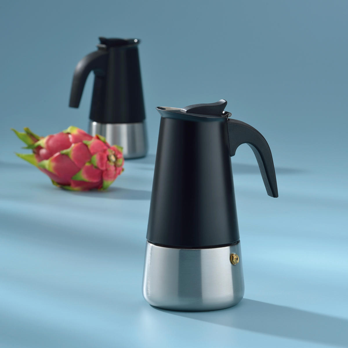 ESPRESSOKOCHER Ferrara  - Schwarz, KONVENTIONELL, Metall (9/17cm) - Kela