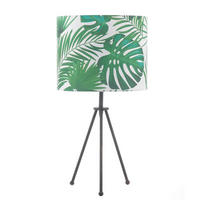 TISCHLEUCHTE 30/30/57 cm  - Hellgrün, Basics, Kunststoff/Textil (30/30/57cm)