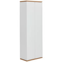 SKŘÍŇ NA ODĚV, bílá, dub artisan, 70/200/37,8 cm - bílá/černá, Design, kompozitní dřevo/plast (70/200/37,8cm) - Xora