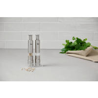 SALZ- UND PFEFFERMÜHLE 7,8/15,6 cm   - Edelstahlfarben, Basics, Metall (7,8/15,6cm) - Homeware Profession.