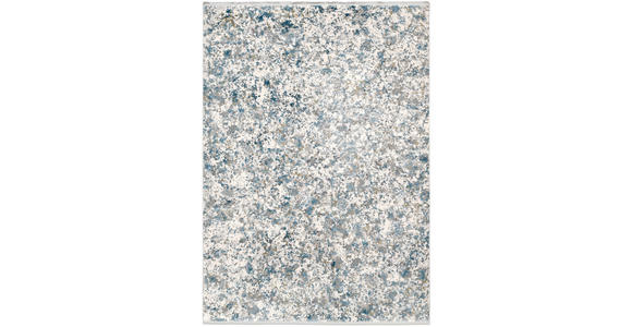 WEBTEPPICH 140/200 cm Carrara Grau, Blau  - Blau/Grau, Design, Textil (140/200cm) - Dieter Knoll
