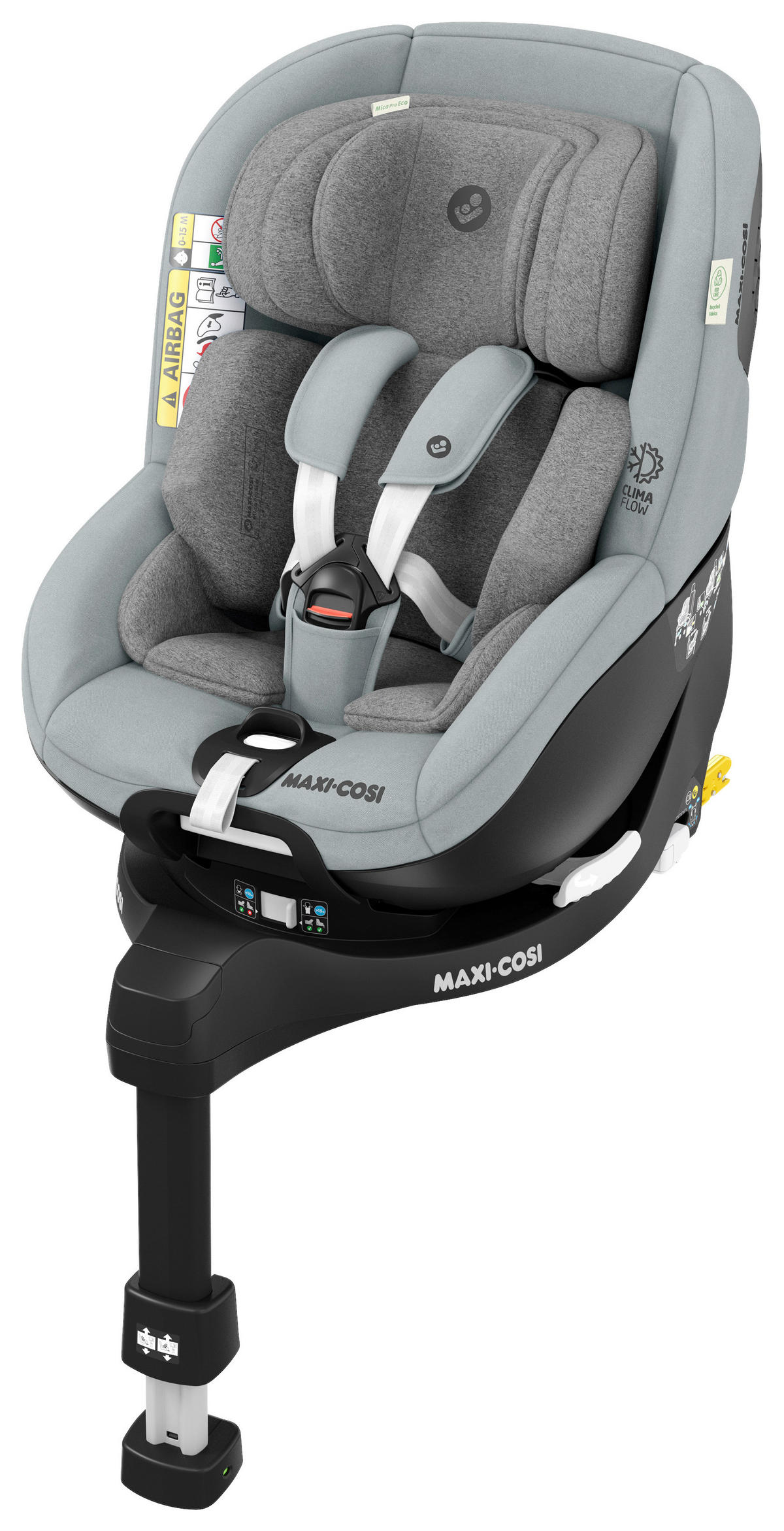 KINDERAUTOSITZ Mica Pro Eco  - Basics, Kunststoff/Textil (44,2/64,8/68,3cm) - Maxi-Cosi