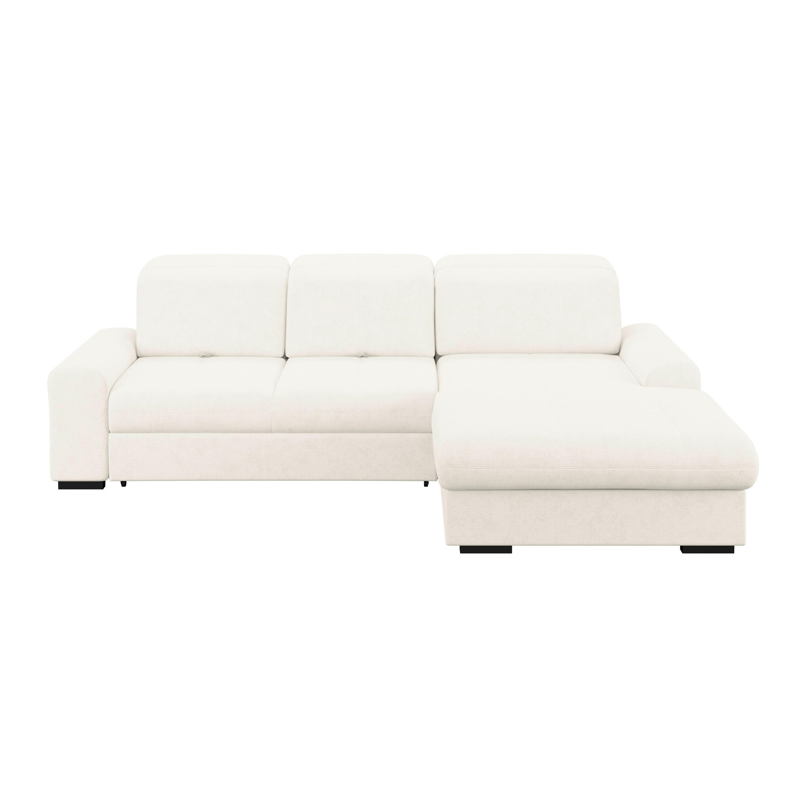 Mid.you Ecksofa Elfenbein 286x203 cm