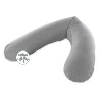 STILLKISSENBEZUG Original Bamboo   - Grau, KONVENTIONELL, Textil (190/40cm) - Theraline