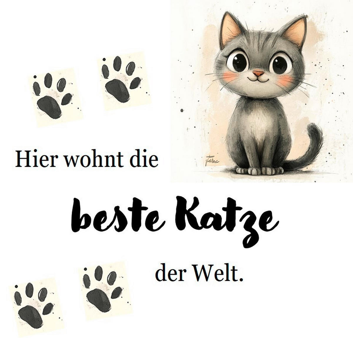 WANDTATTOO  25/35/0,10 cm    - Multicolor, Basics, Kunststoff (25/35/0,10cm)