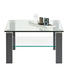 COUCHTISCH rechteckig - Design, Glas/Kunststoff (75/75/42,5cm)