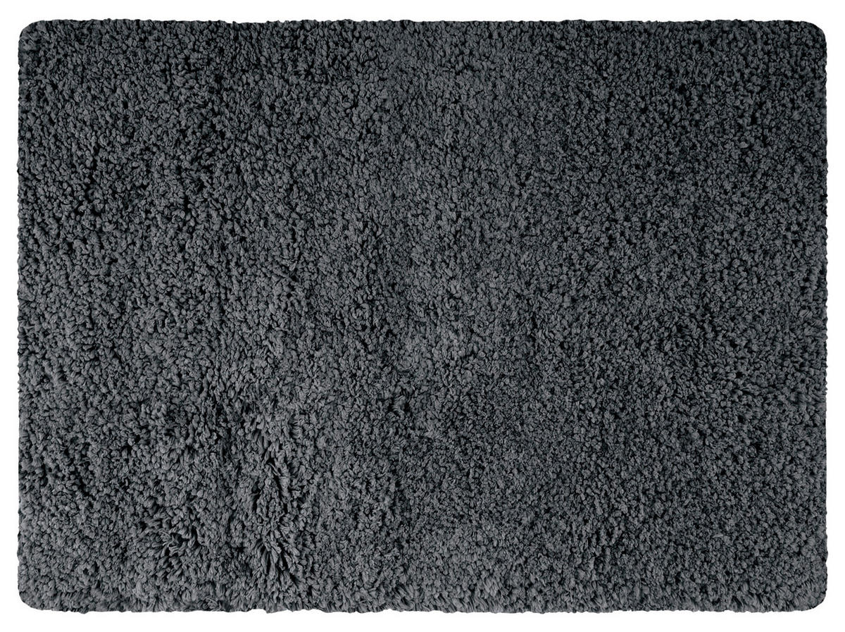 BADTEPPICH Grau 50/70 cm  - Grau, KONVENTIONELL (50/70cm) - Spirella