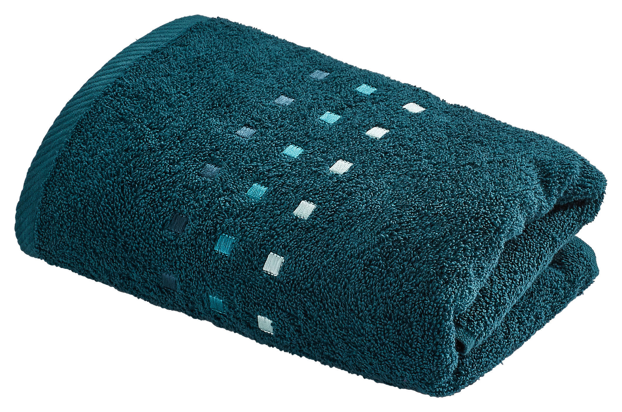 DUSCHTUCH Quattro 70/140 cm  - Petrol, Basics, Textil (70/140cm) - Esposa