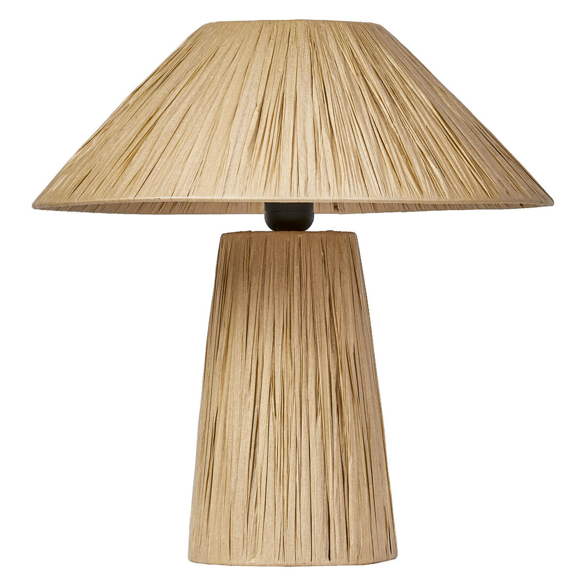 TISCHLEUCHTE 40/40.5 cm   - Braun, Basics, Naturmaterialien/Metall (40/40.5cm) - Osram