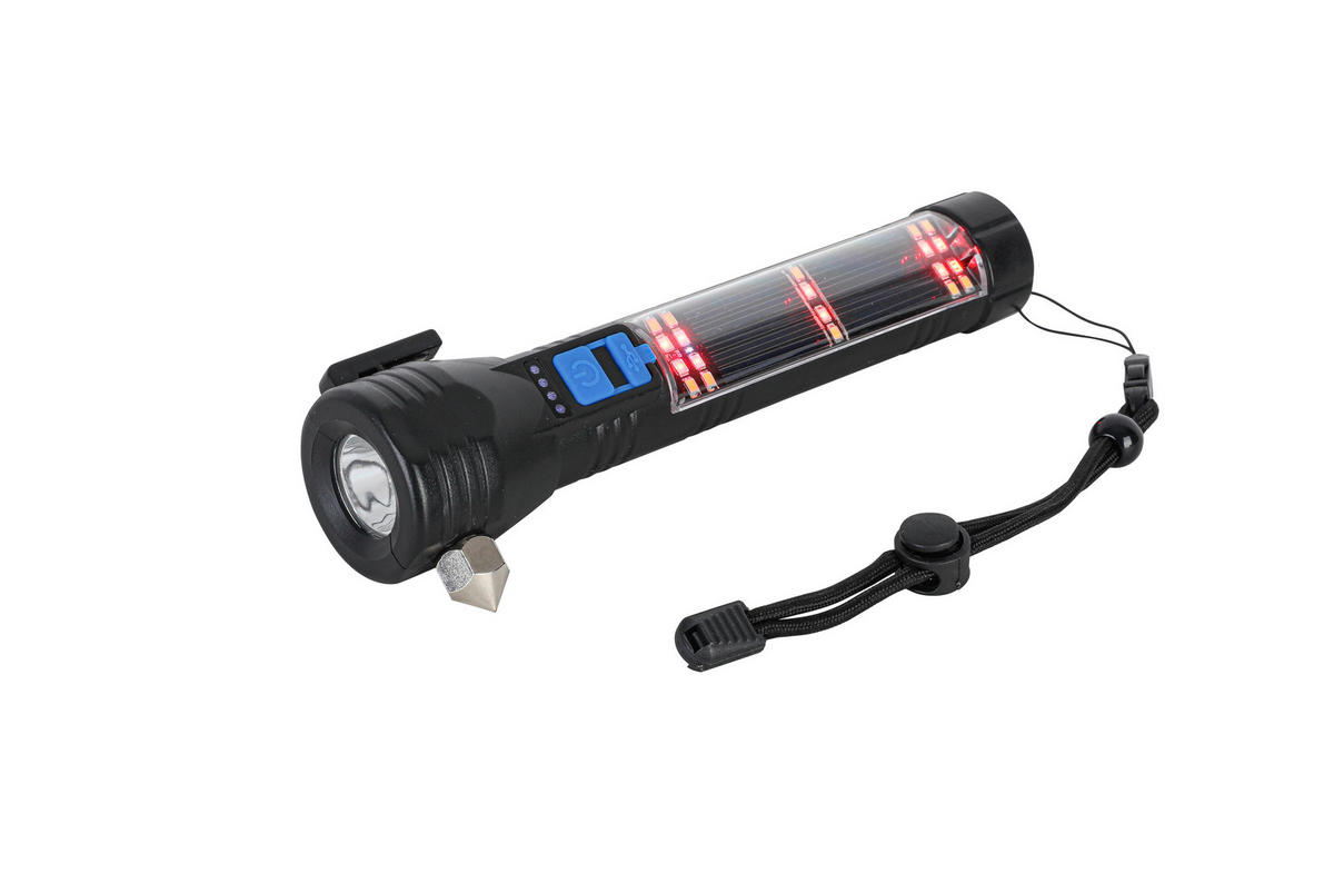 ELEMLÁMPA - fekete/áttetsző, Basics, műanyag/fém (20/3,2/4,5cm) - Boxxx