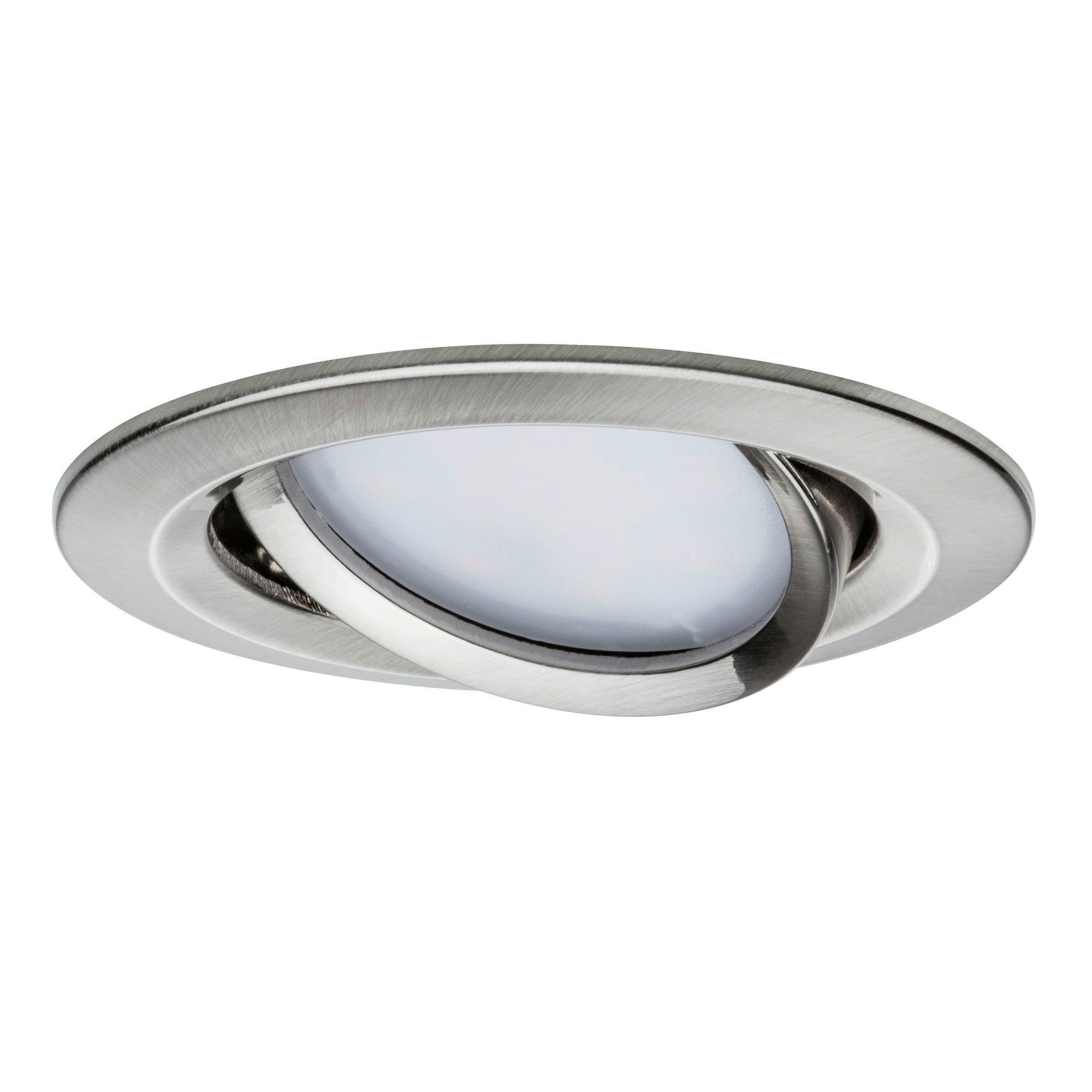 LED-DECKENLEUCHTE  - Alufarben, Basics, Metall (8,4cm) - Paulmann