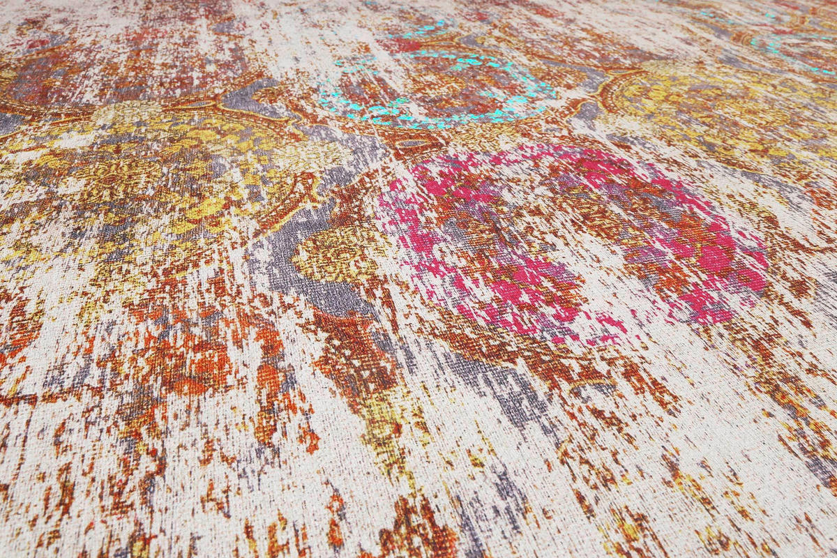 FLACHWEBETEPPICH  Wohnzimmer 140/200 cm Focus Multicolor rechteckig  - Multicolor, Design, Textil (140/200cm) - WECON HOME