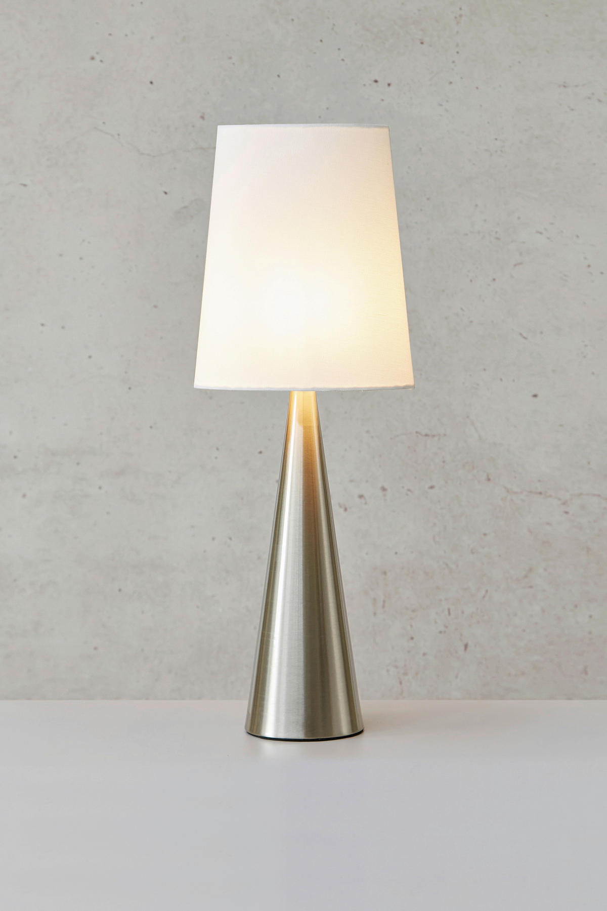TISCHLEUCHTE CONUS 23/64 cm   - Nickelfarben, Basics, Metall (23/64cm) - Markslöjd