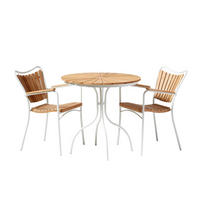 BALKONSET  - Weiss, Natur, Holz - Gardenson