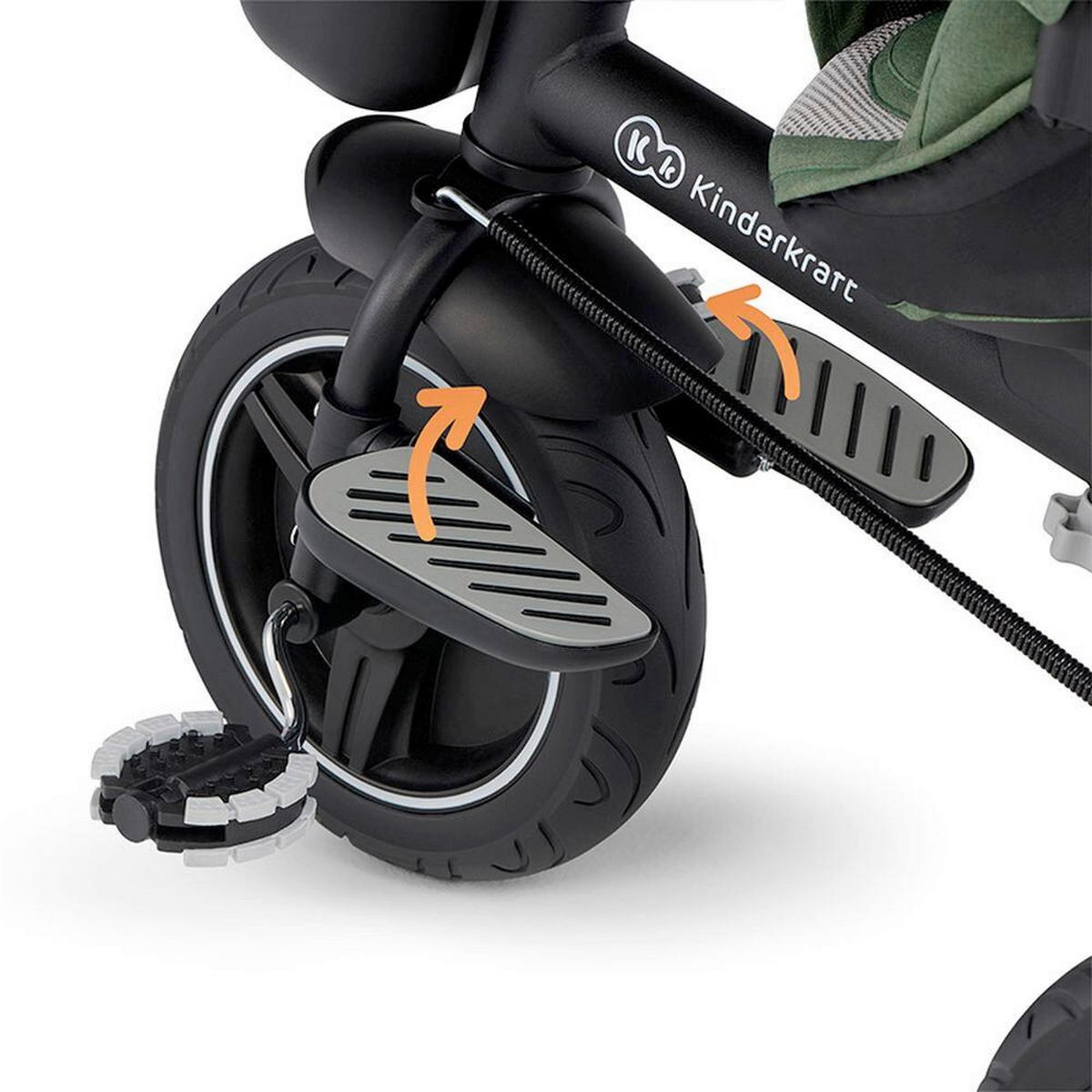 TRICIKL   - Basics, drvo/metal (51/108/106cm) - Kinderkraft