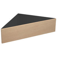 NACHTKÄSTCHEN 60/15/42,4 cm  in Schwarz, Honigeiche  - Honigeiche/Schwarz, MODERN, Holzwerkstoff (60/15/42,4cm) - MID.YOU