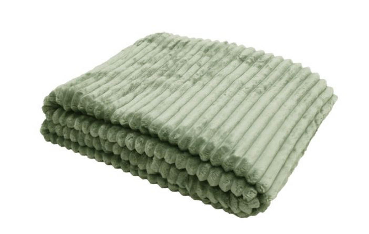 FILT 130/170 cm  - ljusgrön, Design, textil (130/170cm)