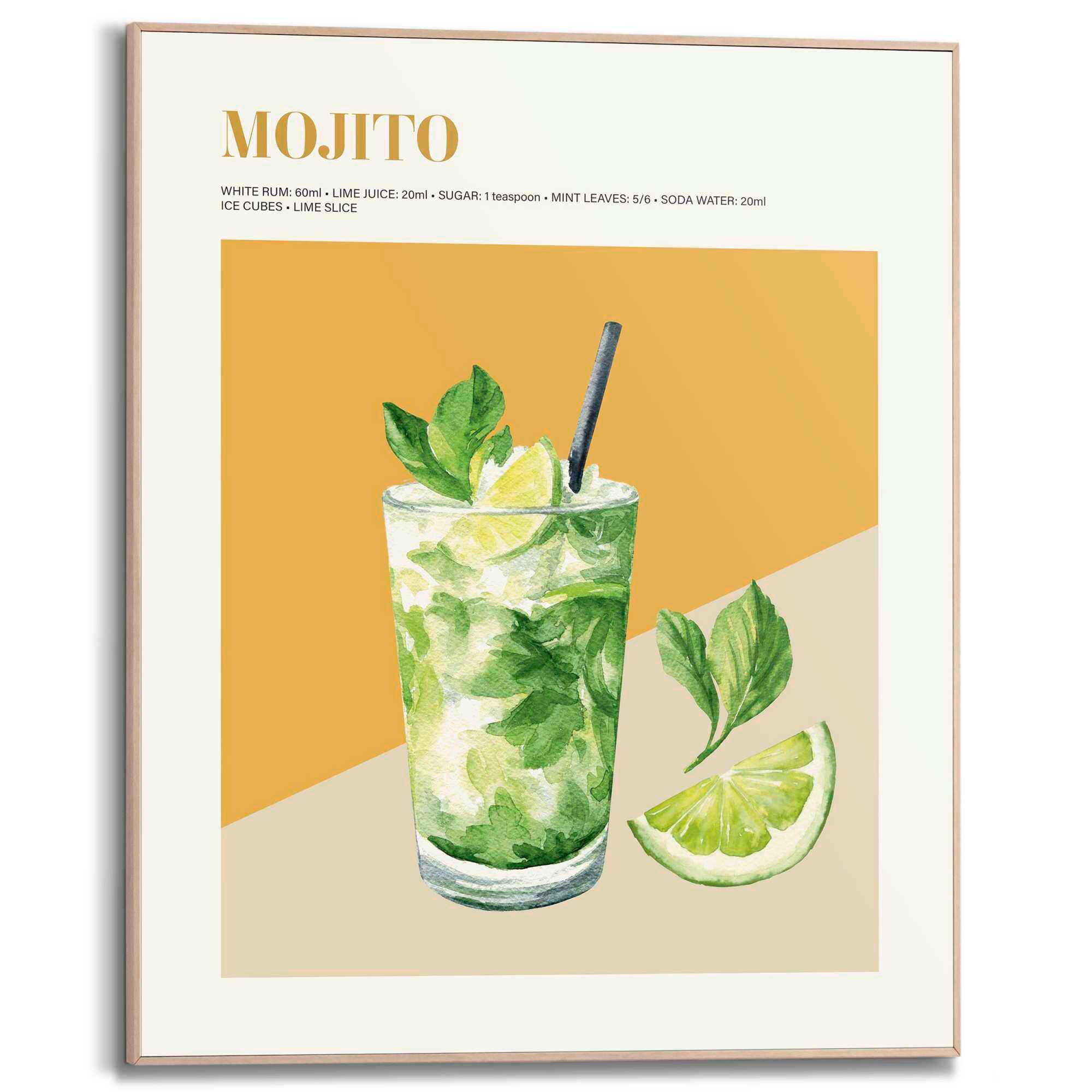 BILD 40/50 cm  - Grün, Trend, Holzwerkstoff (40/50cm) - Reinders!