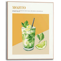 BILD 40/50 cm  - Grün, Trend, Holzwerkstoff (40/50cm) - Reinders!