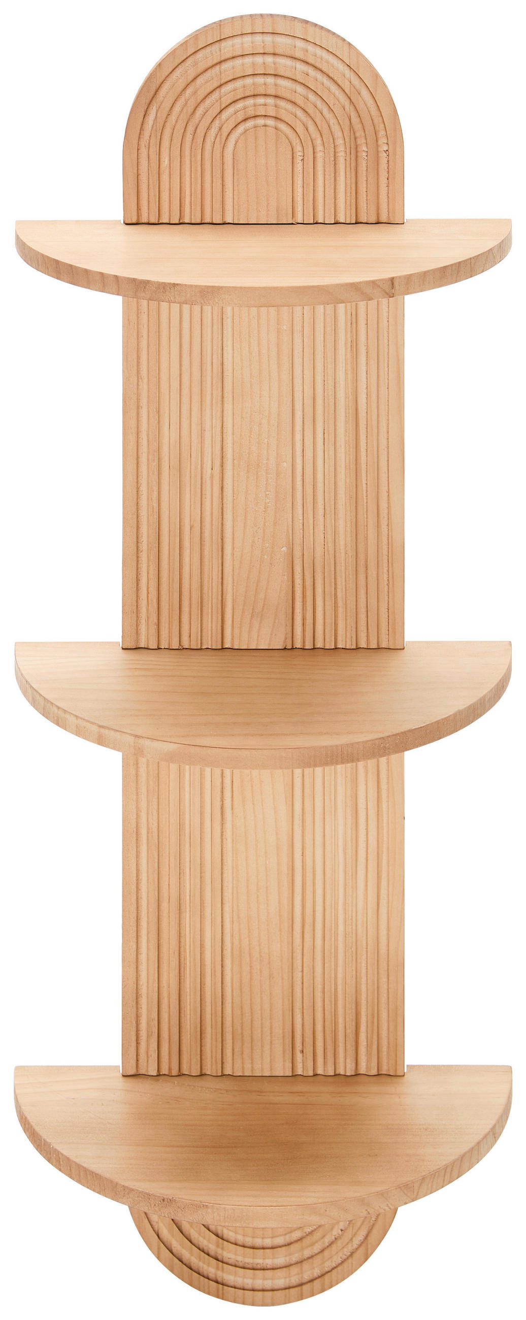 WANDBOARD Holz, Holzwerkstoff Esche furniert Naturfarben  - Naturfarben, Design, Holz/Holzwerkstoff (34.5/93/18cm) - MID.YOU