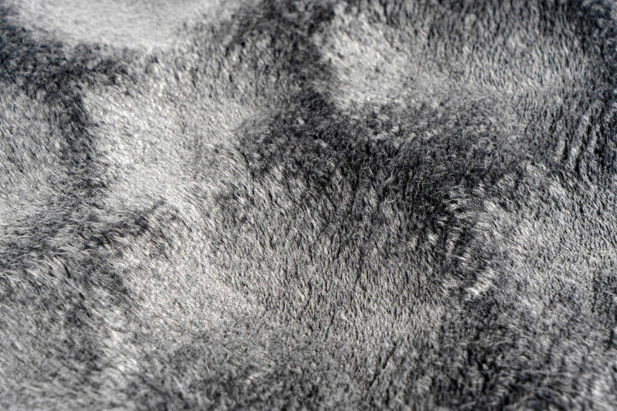 HOCHFLORTEPPICH 200/200 cm Anthrazit  - Anthrazit, Basics, Textil (200/200cm) - Kayoom