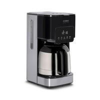 THERMO-KAFFEEMASCHINE Taste & Style  - Silberfarben/Schwarz, Basics, Glas (17/32,5/24,5cm) - CASO Design