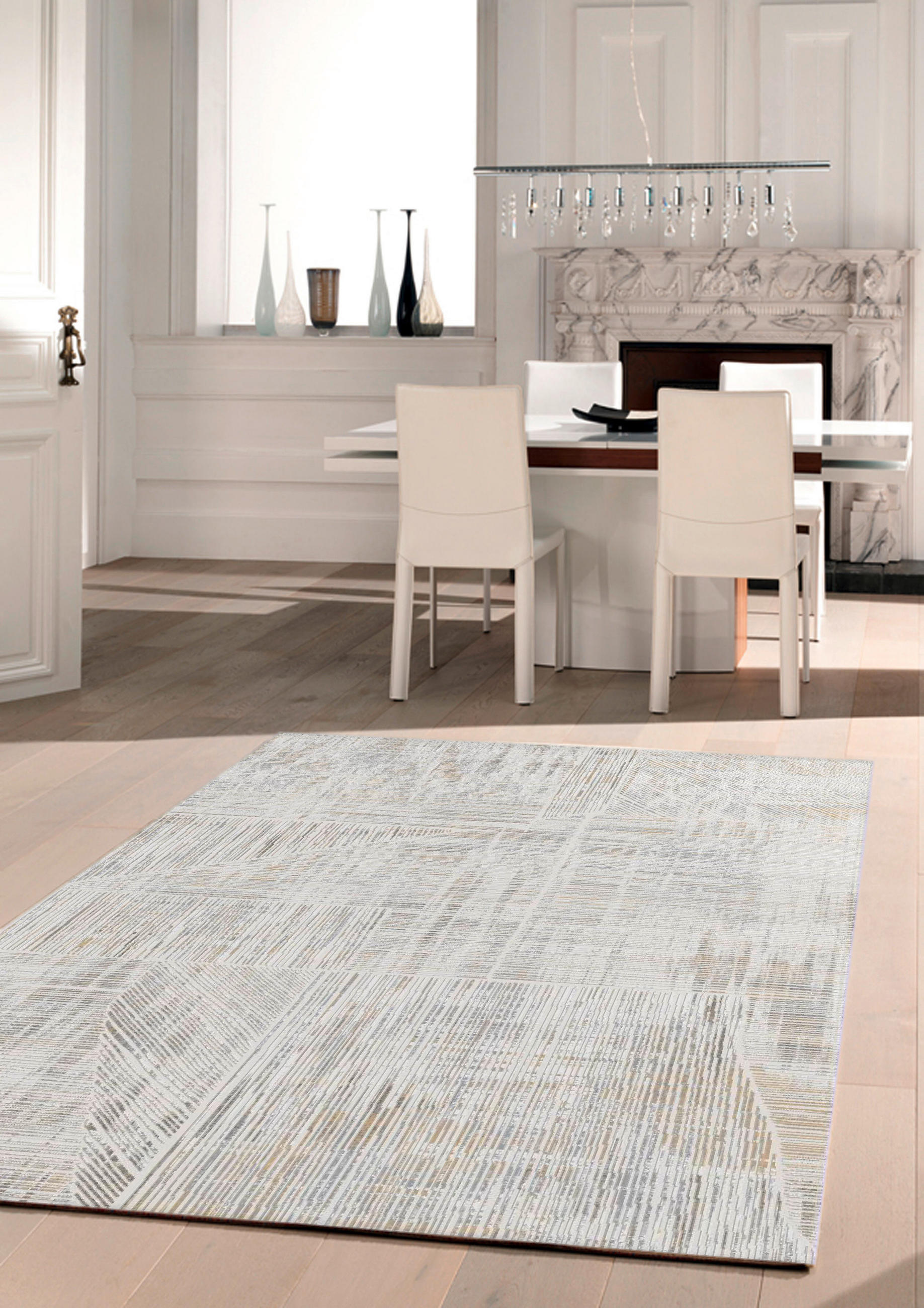 WEBTEPPICH 80/250 cm Texas Beige  - Beige, Design, Naturmaterialien/Textil (80/250cm) - Novel