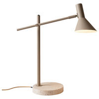 TISCHLEUCHTE - Sandfarben, Design, Stein/Metall (44/18/59cm) - It's about Romi