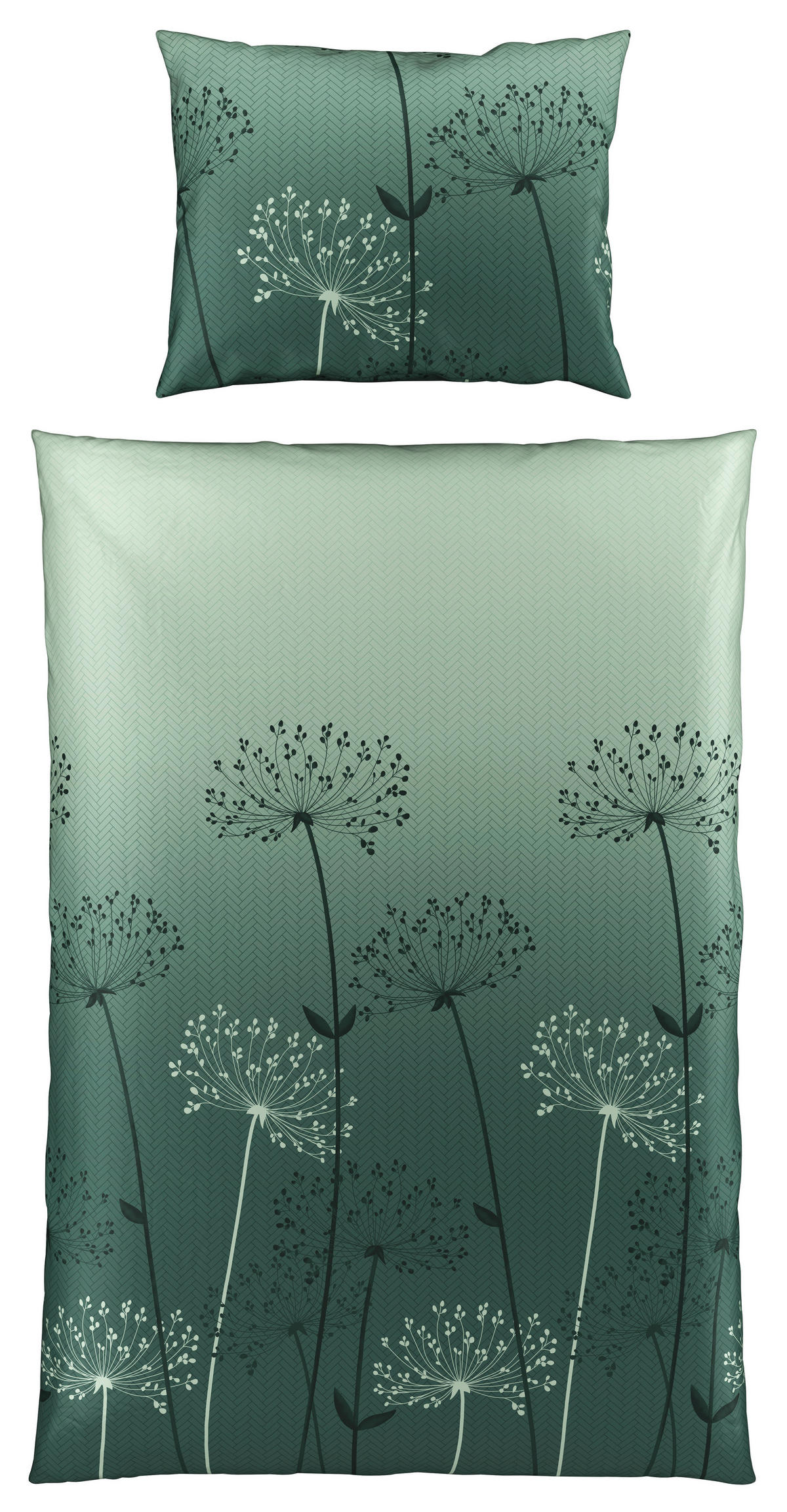 ÁGYNEMŰHUZAT-GARNITÚRA 140/200 cm  - zöld, Konventionell, textil (140/200cm) - Esposa