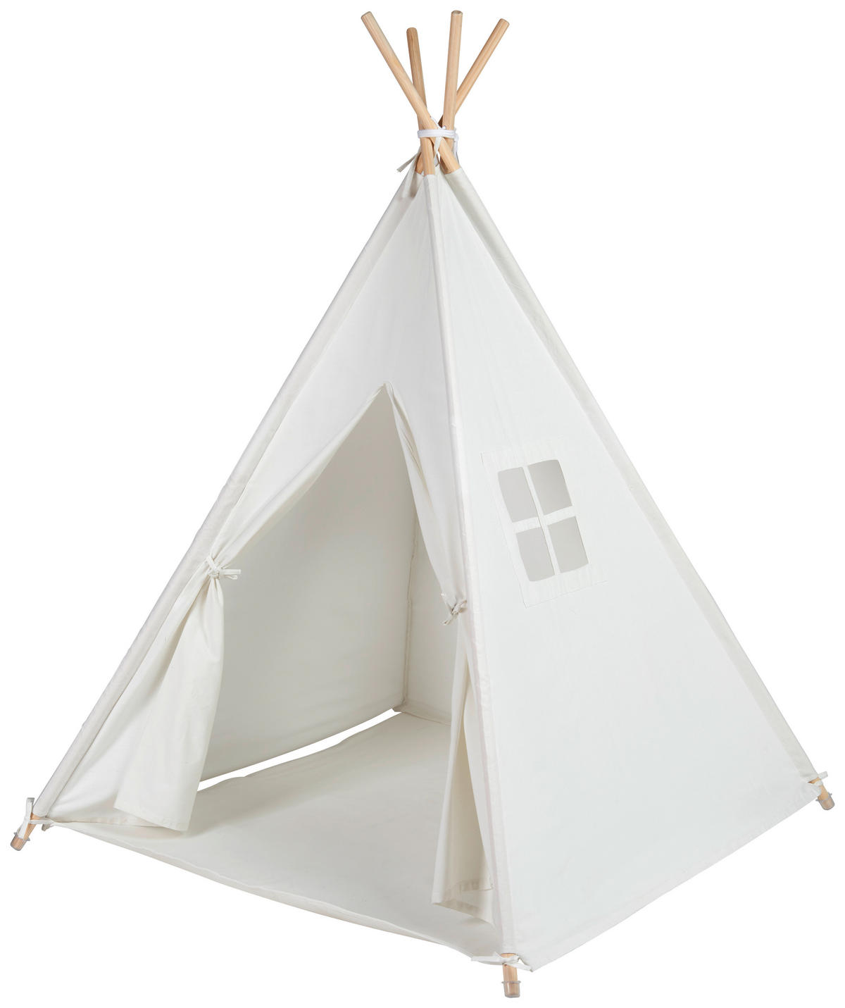SPIELZELT - Creme, Basics, Holz/Textil (120/120/154cm) - My Baby Lou