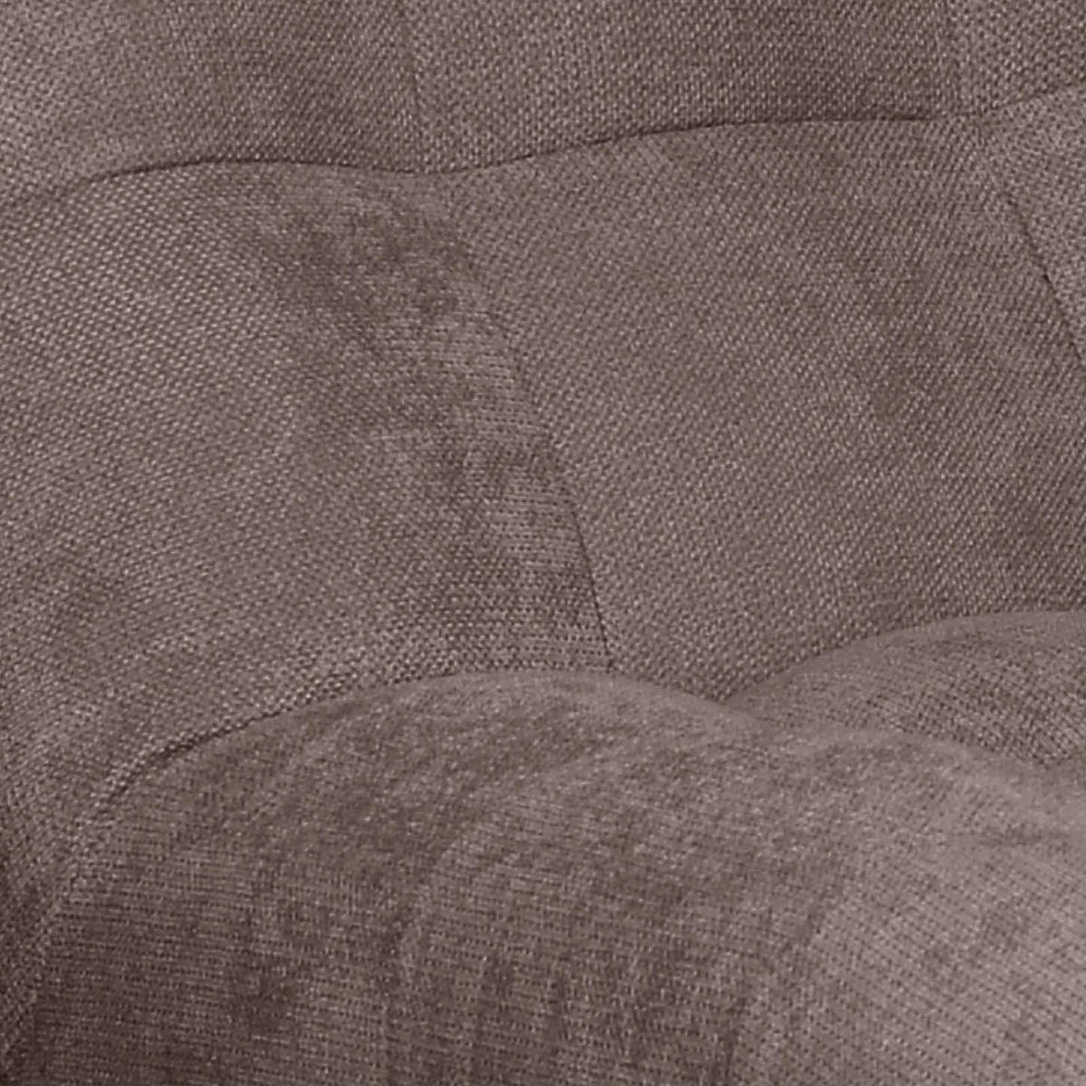 LIEGE in Flachgewebe Taupe  - Taupe/Chromfarben, Modern, Textil/Metall (68/88/164cm) - MID.YOU