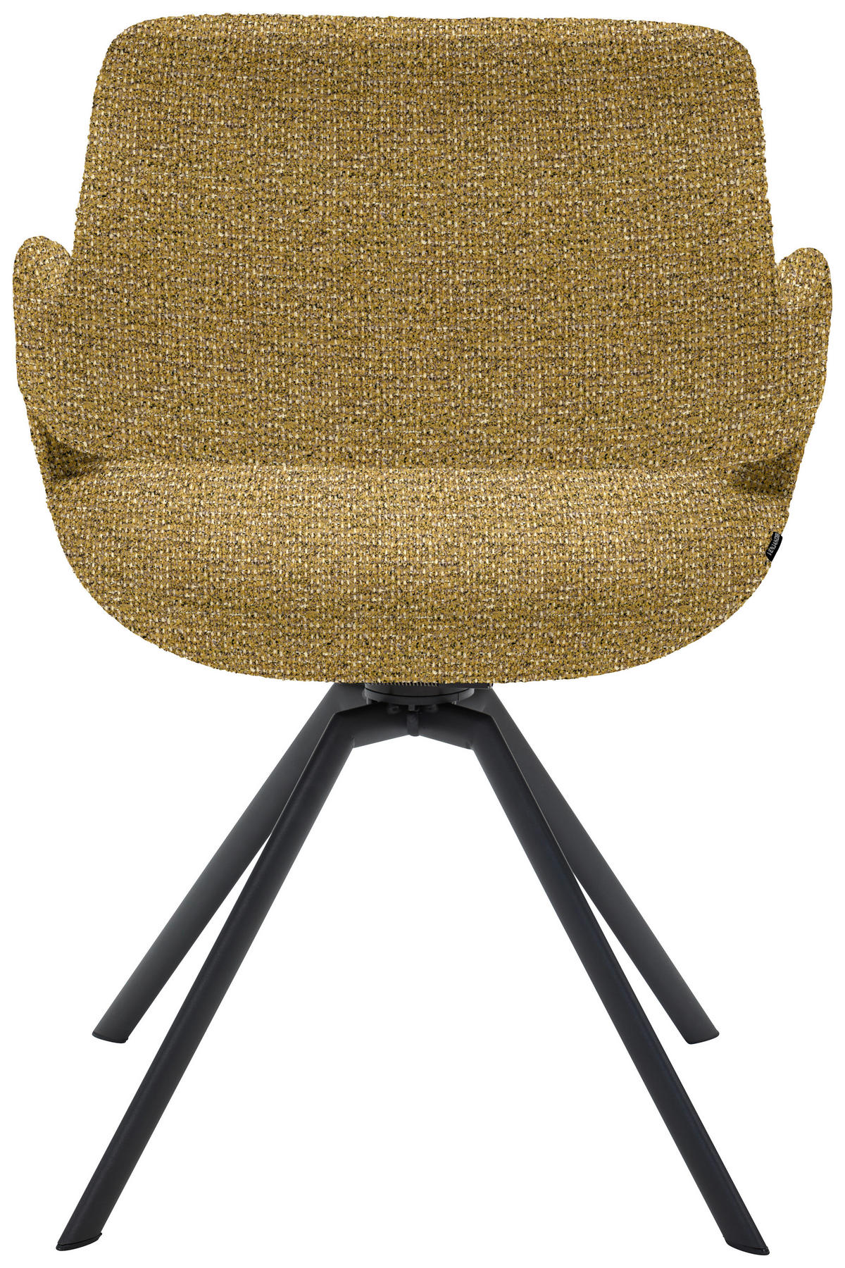 ARMLEHNSTUHL  in Stahl Struktur  - Schilfgrün/Anthrazit, Design, Textil/Metall (59/86/63cm) - Venjakob