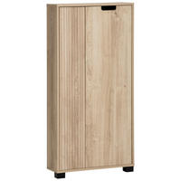 HIGHBOARD  in 59,8/124/19,55 cm  - Schwarz/Eiche Artisan, Design, Holzwerkstoff/Kunststoff (59,8/124/19,55cm) - MID.YOU