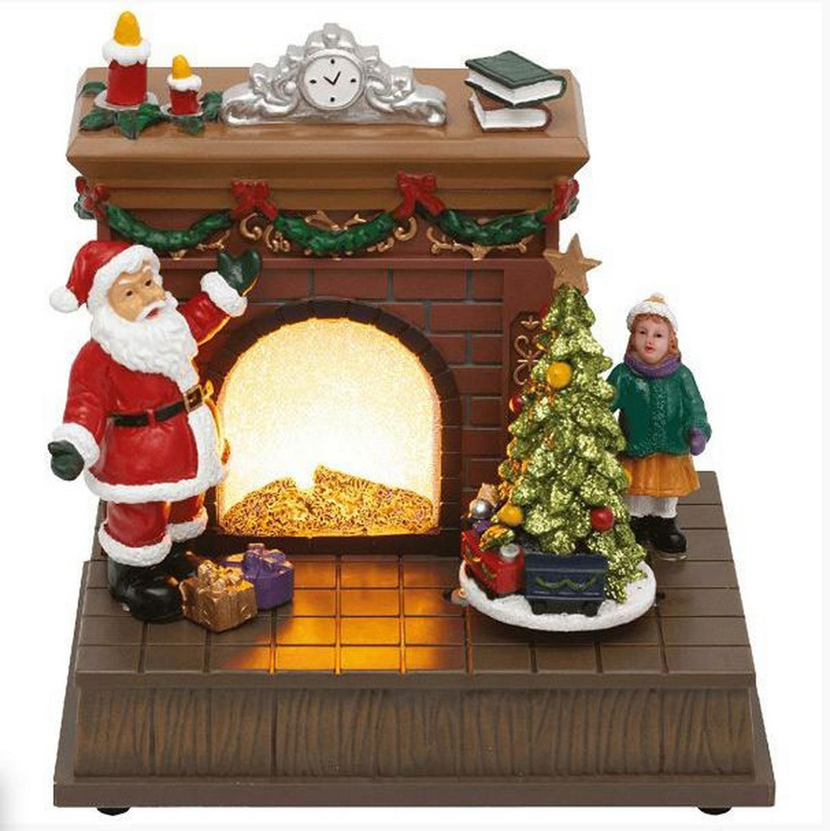 Figurină Xmassale - multicolor, Basics, plastic/metal (16/16,5/11cm)