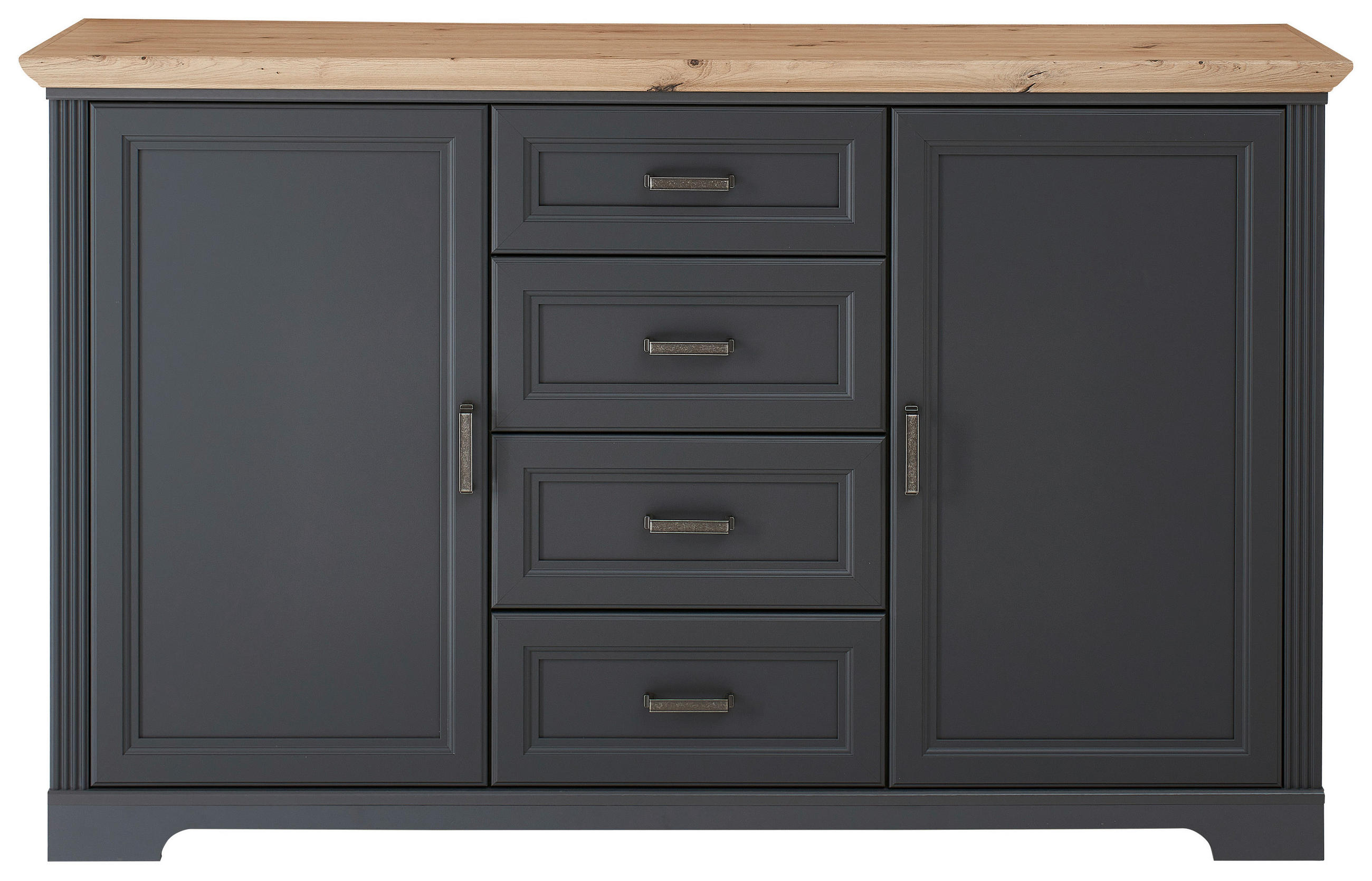 Landscape Sideboard Graphit, Eiche Artisan 165x102x41 cm