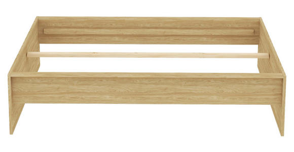 BETTRAHMEN 160/200 cm  in Eichefarben  - Eichefarben, KONVENTIONELL, Holzwerkstoff (160/200cm) - Hom`in