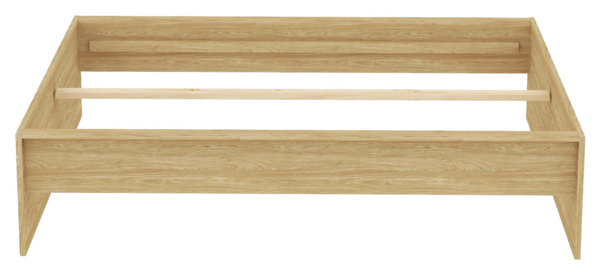 BETTRAHMEN 160/200 cm Eichefarben  - Eichefarben, KONVENTIONELL (160/200cm) - Hom`in