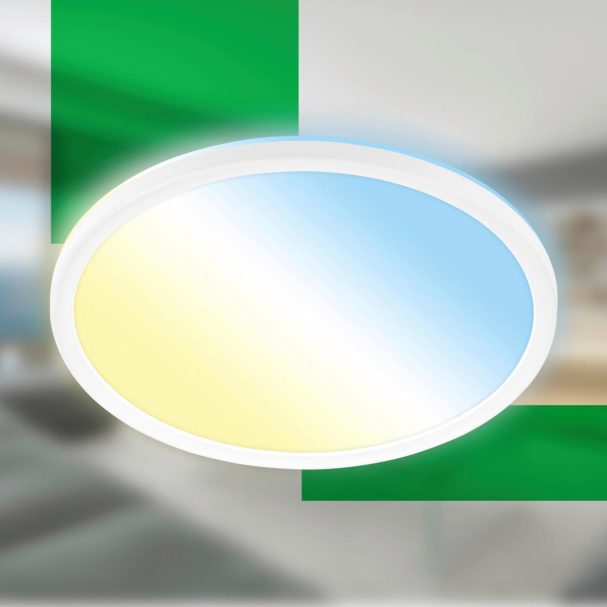 LED-PANEEL Tava A 29,3/2,8 cm   - Weiß, Basics, Kunststoff (29,3/2,8cm)