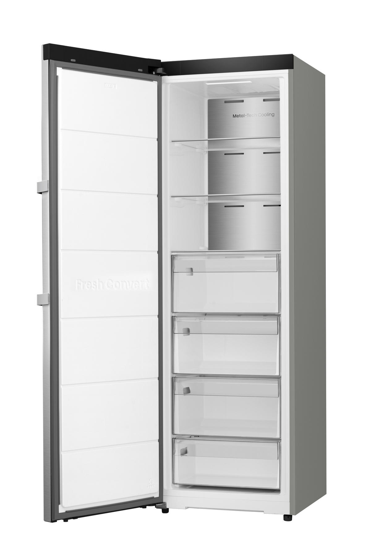 GEFRIERSCHRANK FT3K310SAIE1  - Edelstahlfarben, Trend (59,5/185,6/60cm) - Hisense