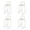 BARHOCKER-SET Beige Stahl  - Beige, LIFESTYLE, Metall (52/105/52cm)