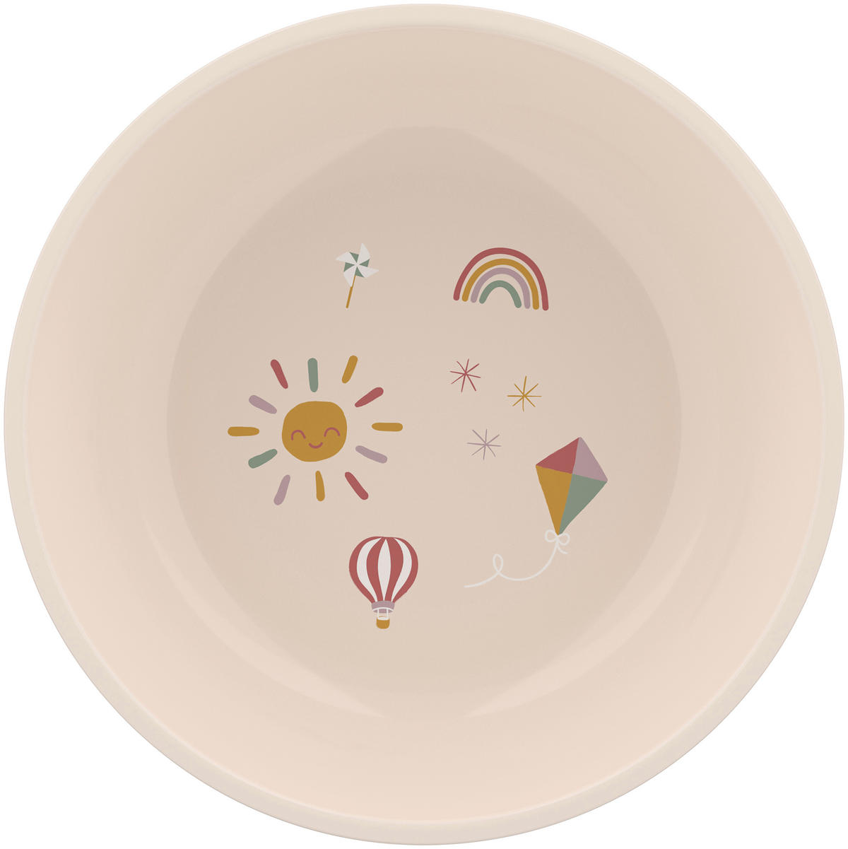 KINDERTELLER  - Multicolor, Basics, Kunststoff (12,7/12,7/0,45cm) - Mepal