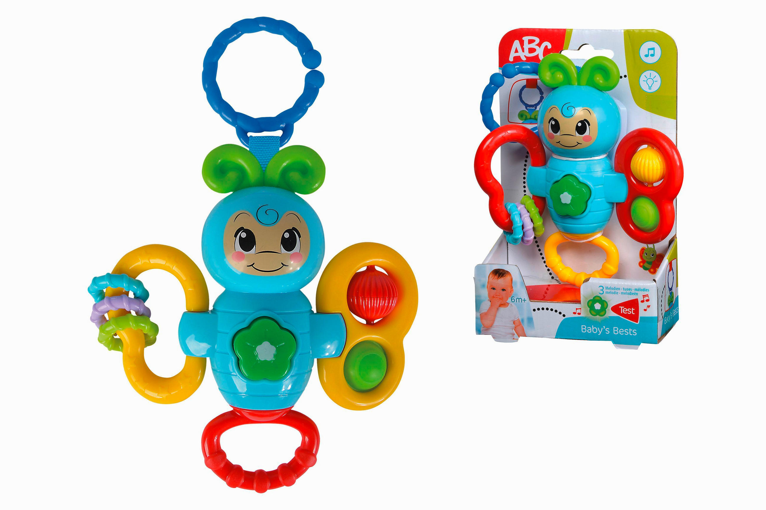 GREIFLING ABC Multifunktionsfalter  - Multicolor, Basics, Kunststoff (6/12,50/20cm) - Simba