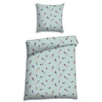 BETTWÄSCHE 2-teilig Renforcé 135/200 cm  - Türkis, Design, Textil (135/200cm) - Florella