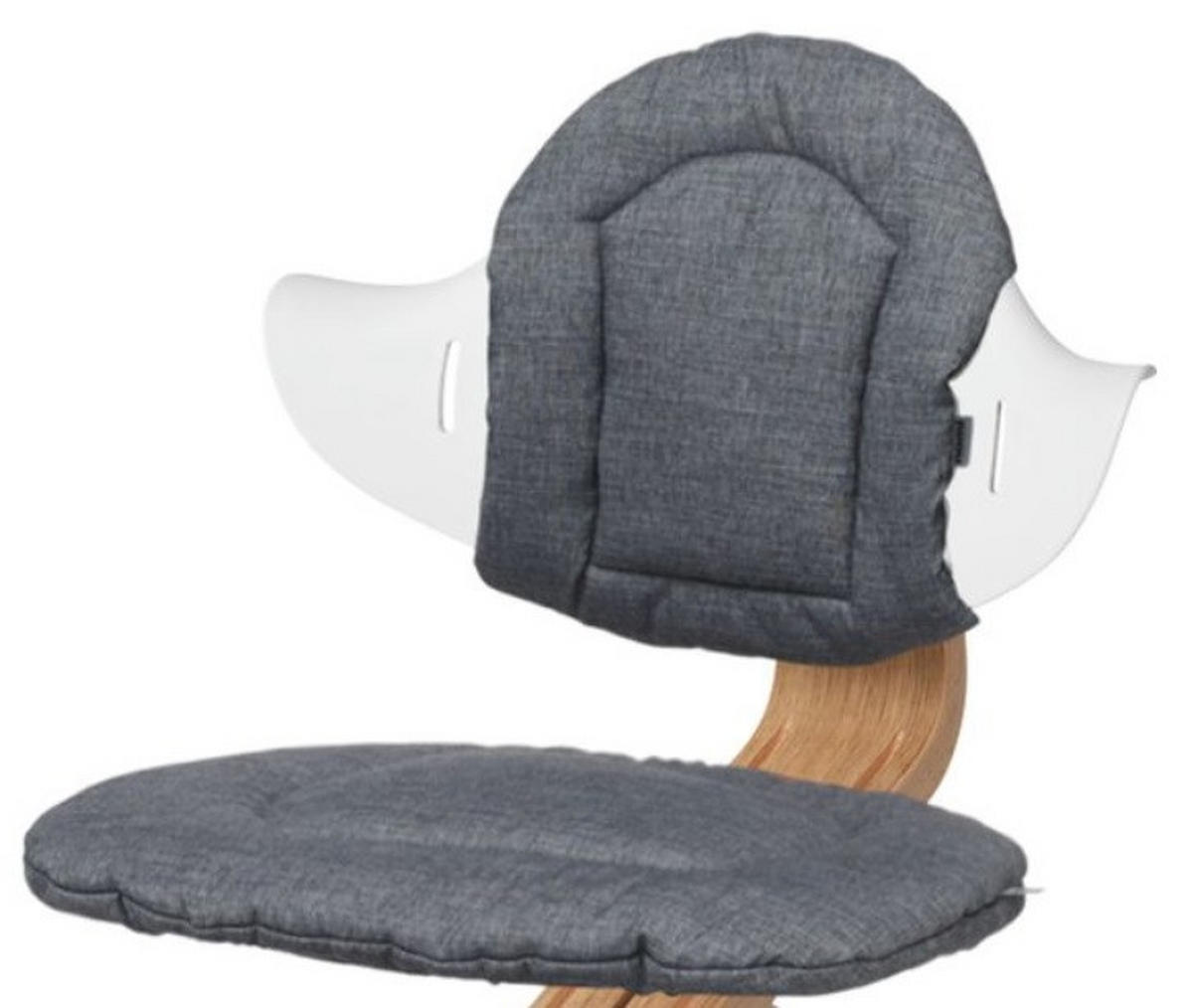 STOKKE NOMI KISSEN NOMI  - Dunkelgrau/Hellrosa, Basics, Textil (25/25/5,6cm) - Stokke